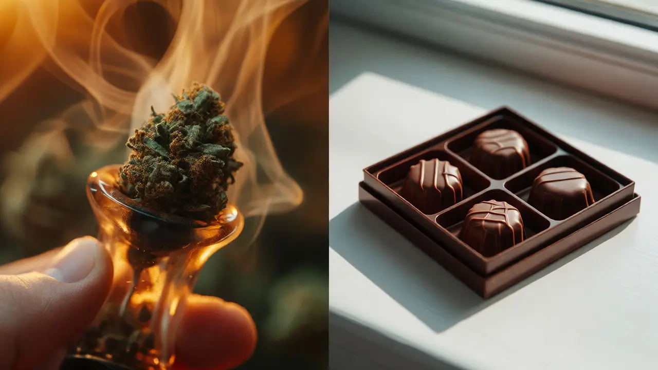 Edibles vs. Bud: Co je zdravější pro vaše tělo?