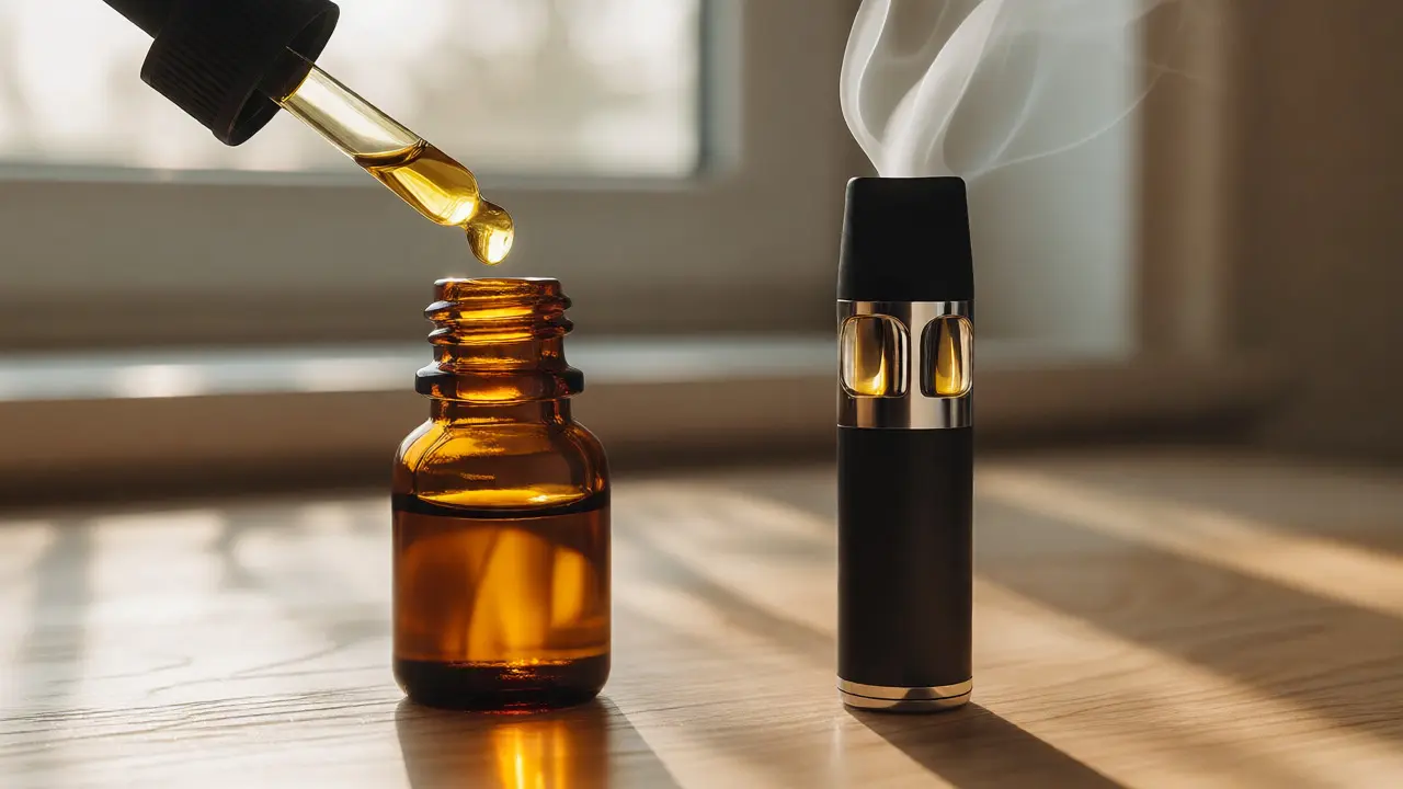 CBD olej vs. CBD vape: Jaký je rozdíl a co zvolit?