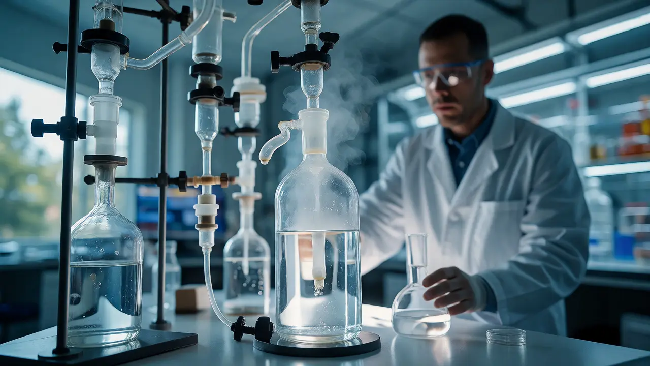 Laboratorní proces hydrogenace kanabinoidů